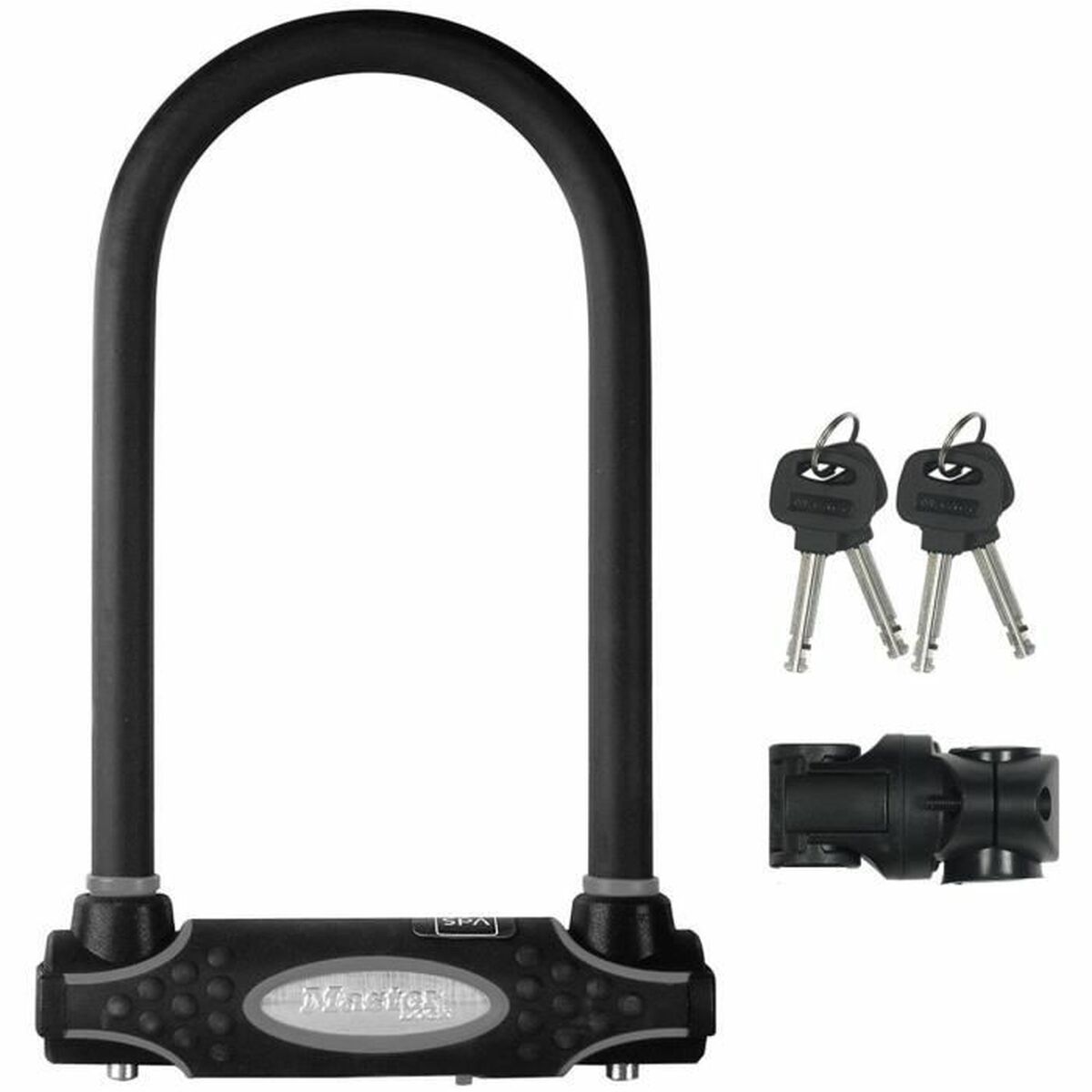 Võtmega tabalukk Master Lock Punane